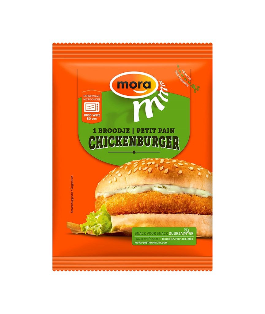 Broodje Chickenburger 130g