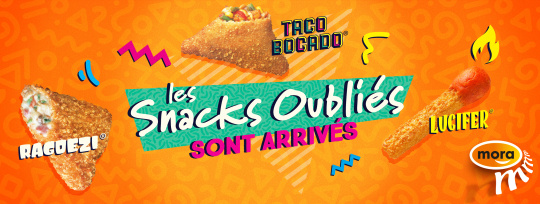 Les snacks oubliés sont arivés!