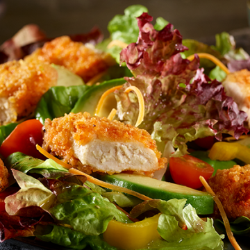 Crispy Chick’n Salade Gourmet 