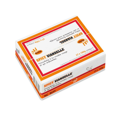 Dans l'emballage Spicy Viandelle®