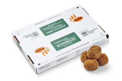 Hors de l'emballage Boulettes apéro végétarienne du chair effilochée