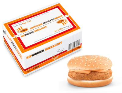 Hors de l'emballage Burger de Poulet Excellent