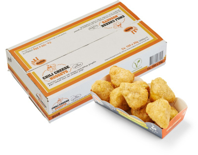 Hors de l'emballage Chili Cheese Nuggets
