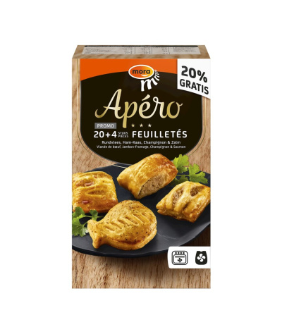 Dans l'emballage Apéro Feuilletés