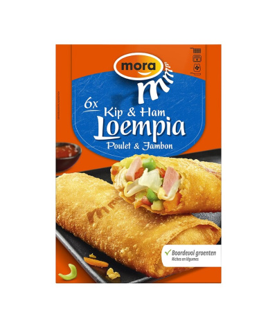 Dans l'emballage Loempia Poulet & Jambon