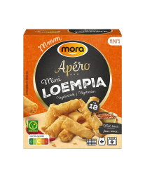 Dans l'emballage Apéro Mini Loempia's végétarien
